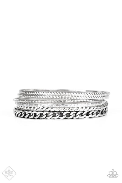 Paparazzi Accessories Mayan Mix Silver Bracelet 