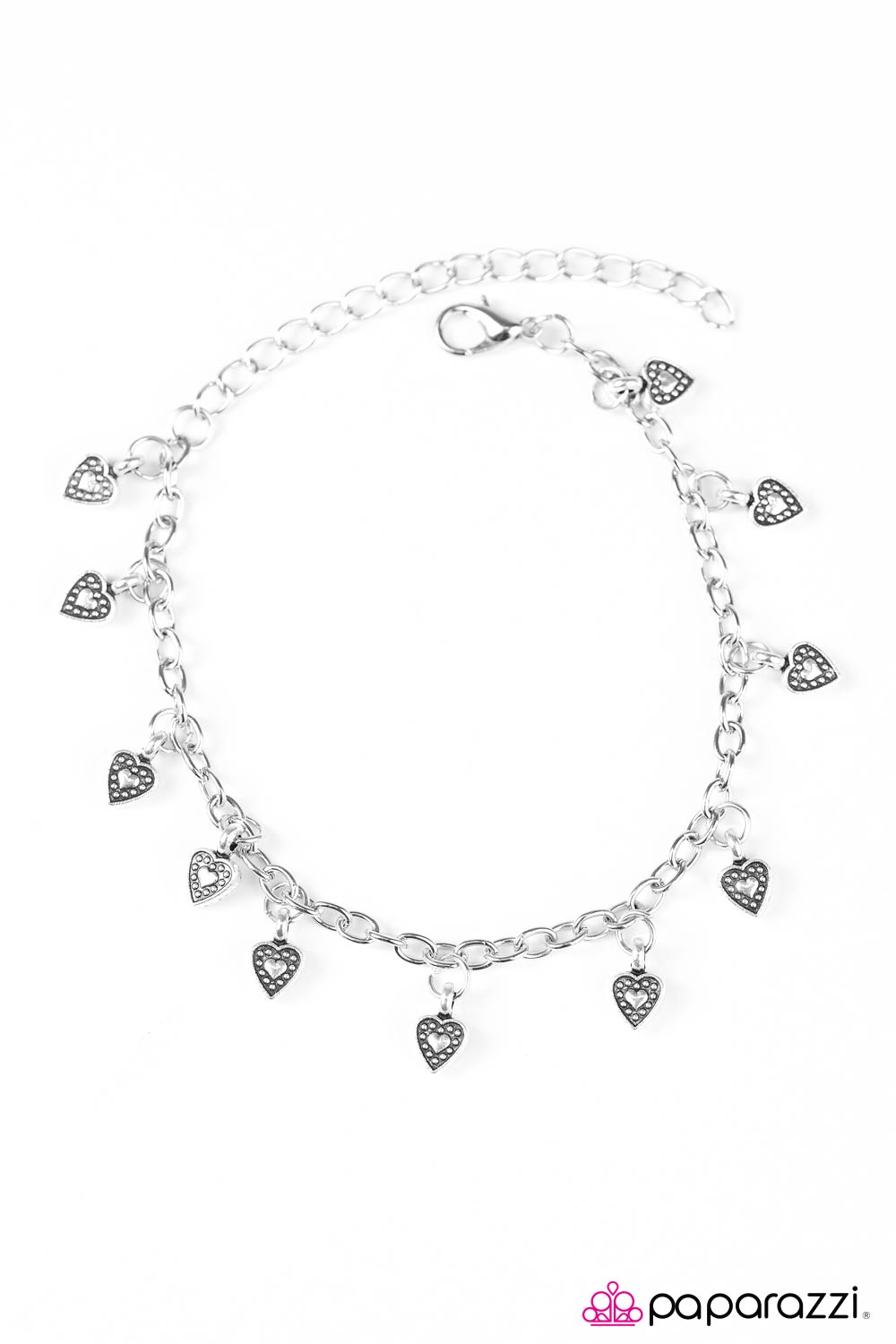 Paparazzi Accessories Closer To The Heart - Silver Bracelet 