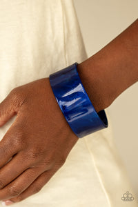 Paparazzi Accessories Glaze Over - Blue Bracelet 