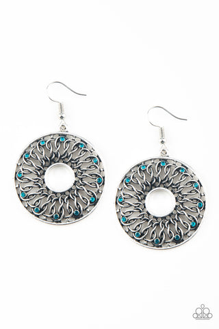 Paparazzi Accessories Malibu Musical - Blue Earrings 