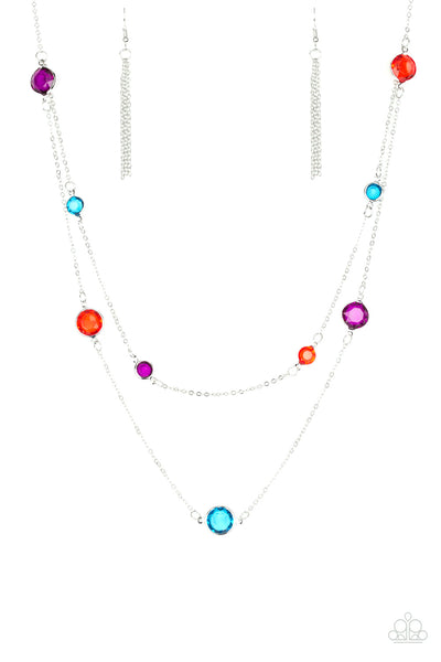 Paparazzi Accessories Raise Your Glass - Multi Necklace & Earrings 