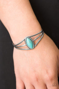 Paparazzi Accessories Western Wanderer - Blue Bracelet 