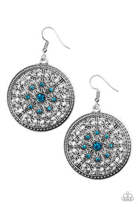 Paparazzi Accessories Catch A Chill - Blue Earrings 