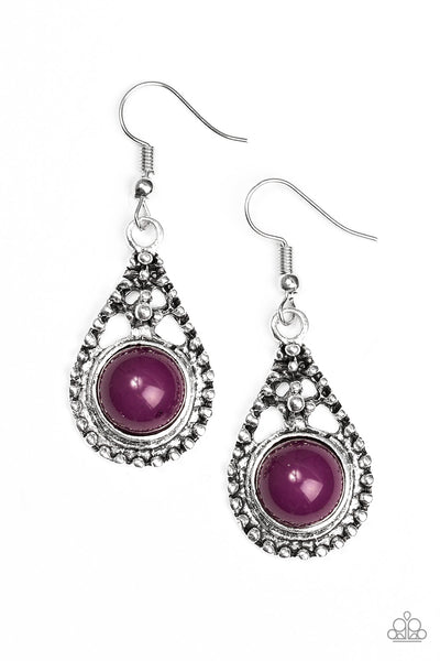 Paparazzi Accessories Not All HUE Wander - Purple Earrings 