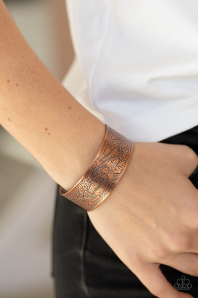 Paparazzi Accessories Garden Variety - Copper Bracelet 