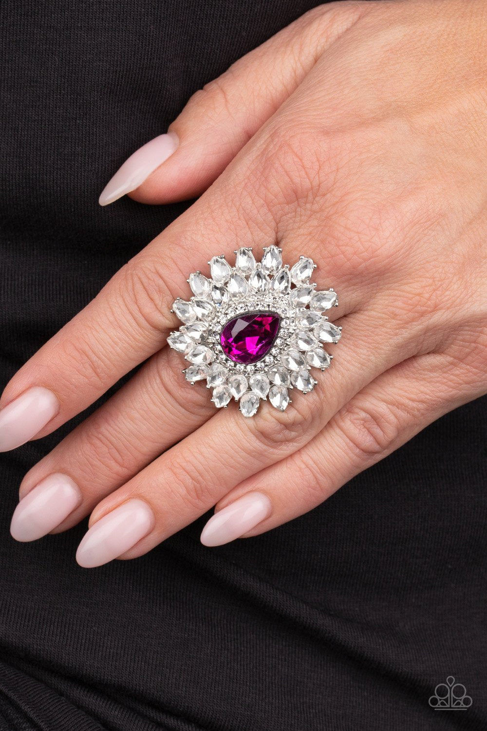Paparazzi Accessories Who's Counting? - Pink Ring