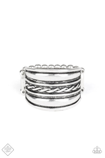 Paparazzi Accessories Let it LAYER - Silver Ring