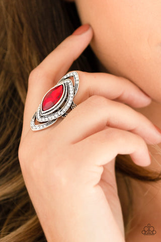 Paparazzi Accessories Hot Off The EMPRESS - Red Ring