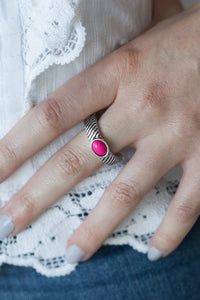 Paparazzi Accessories Zebra Zen - Pink Ring 