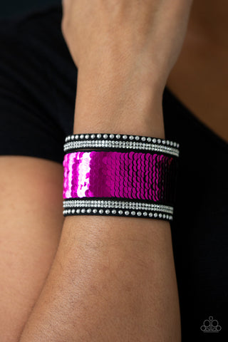 Paparazzi Accessories MERMAIDS Have More Fun - Pink Bracelet 