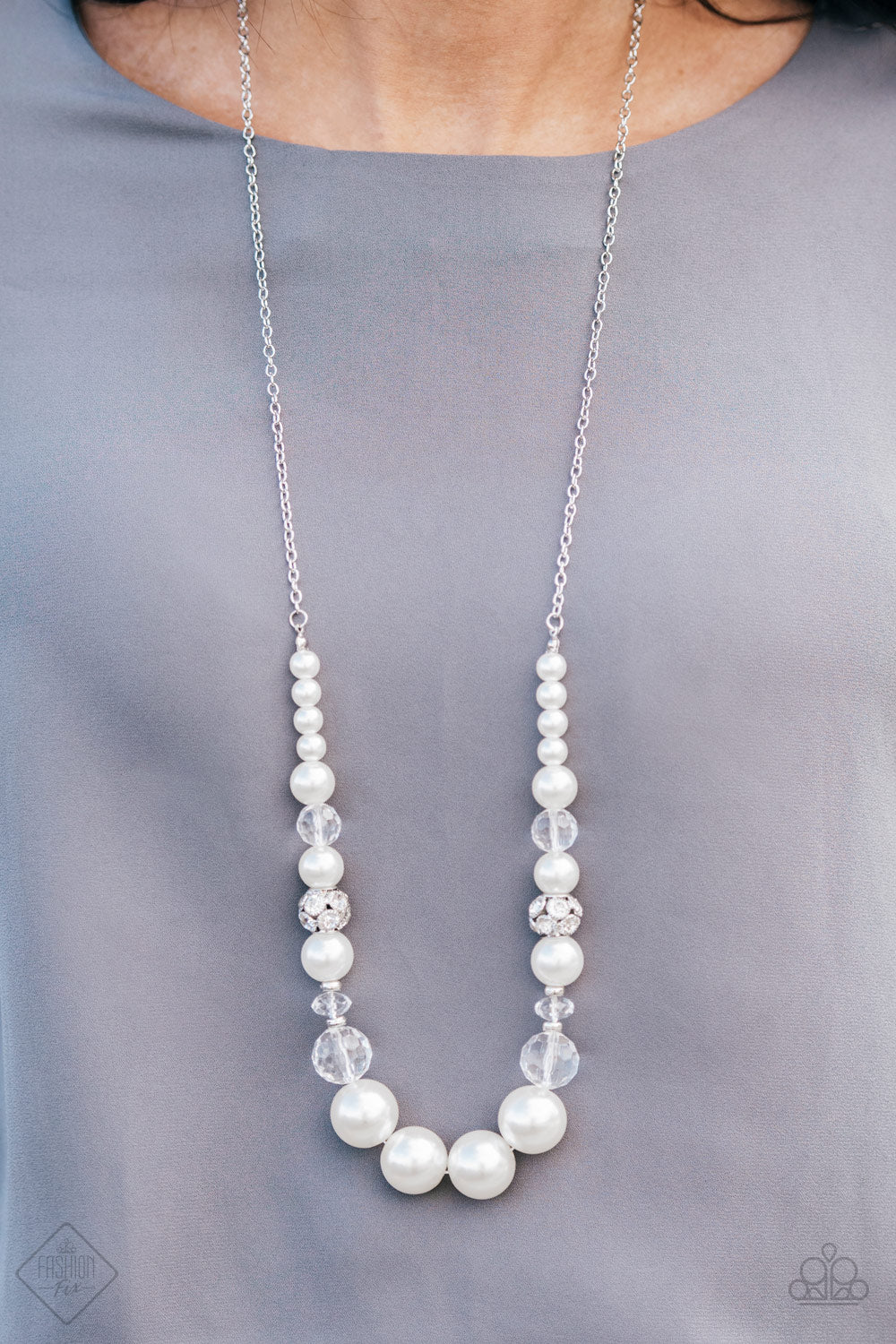 Paparazzi Accessories The Wedding Party White Necklace & Earrings