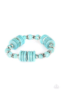 Paparazzi Accessories Sagebrush Serenade - Blue Bracelet