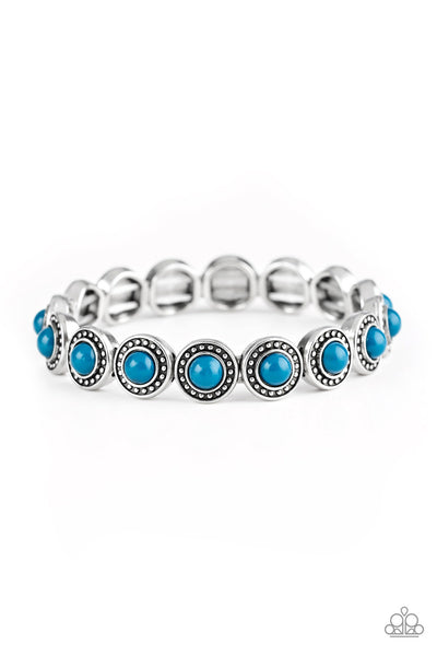 Paparazzi Accessories Globetrotter Goals - Blue Bracelet 