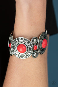Paparazzi Accessories Sunny Salutations - Red Bracelet 