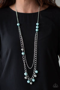 Paparazzi Accessories Modern Musical - Blue Necklace & Earrings 