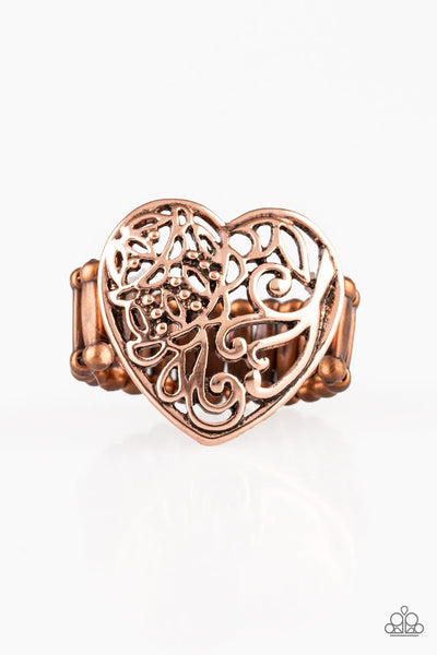Paparazzi Accessories Meet Your MATCHMAKER - Copper Ring