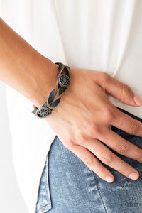 Paparazzi Accessories Wide Open RANGER - Blue Bracelet 