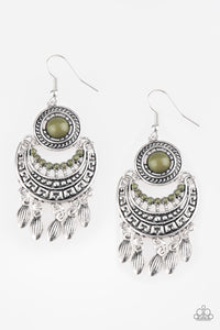 Paparazzi Earring Mantra to Mantra - Green