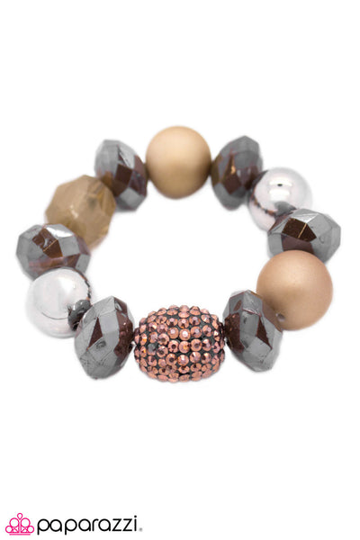 Paparazzi Accessories All Cozied Up Multi Bracelet 