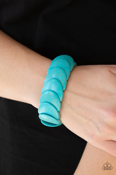 Paparazzi Accessories Nomadic Nature - Blue Bracelet 