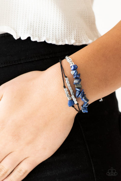 Paparazzi Accessories Nature Novice - Blue Bracelet 