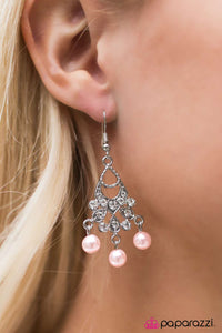 Paparazzi Accessories Par Excellence - Pink Earrings 