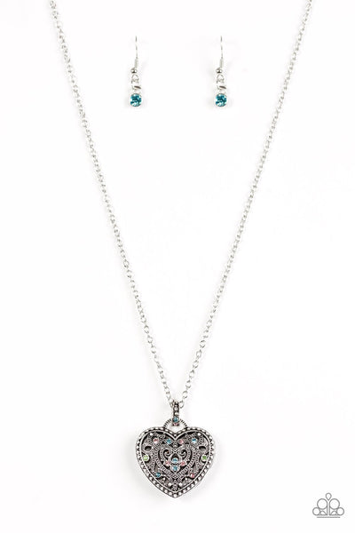 Paparazzi Accessories Charmingly Casanova - Multi Necklace & Earrings 