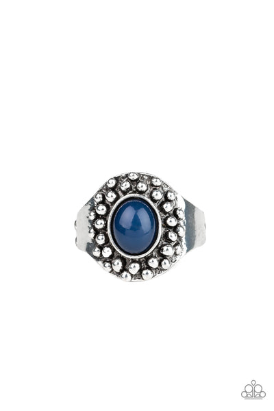 Paparazzi Accessories Please and Thank You - Blue Ring