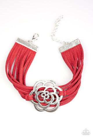 Paparazzi Accessories Va Va BLOOM! - Red Bracelet 