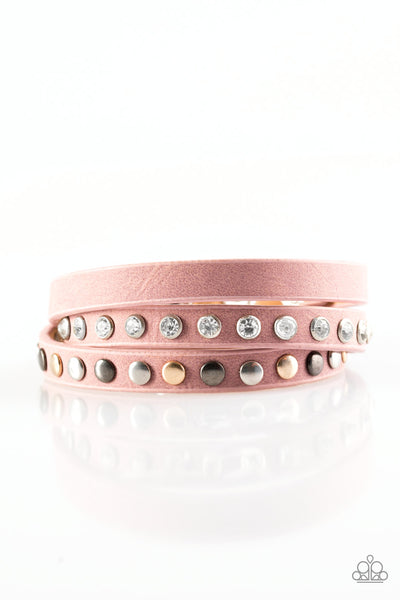 Paparazzi Accessories Catwalk Casual - Pink Bracelet 