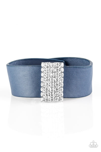 Paparazzi Accessories Walk The CATWALK - Blue Bracelet 