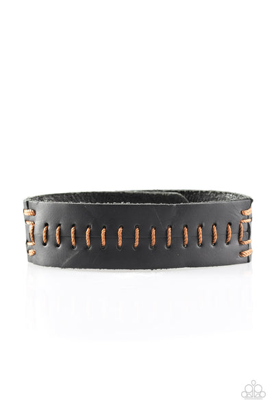 Paparazzi Accessories Take One For The Team - Brown Bracelet 