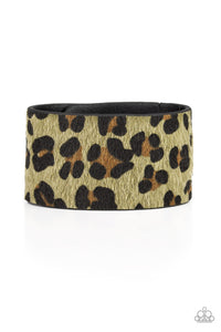 Paparazzi Accessories Cheetah Cabana - Green Bracelet 