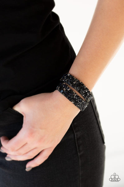 Paparazzi Accessories CRUSH Hour - Blue Bracelet 