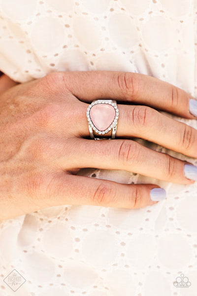 Paparazzi Accessories Just GLOW For It Ring Pink