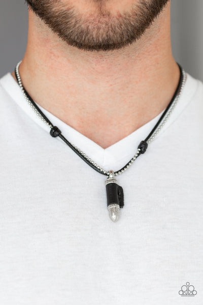 Paparazzi Accessories Magic Bullet - Black Necklace 
