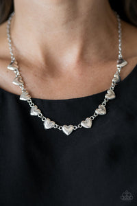Paparazzi Accessories If My Heart Had Wings - Silver Necklace 