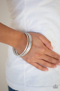 Paparazzi Accessories Casually Couture - Silver Bracelet 