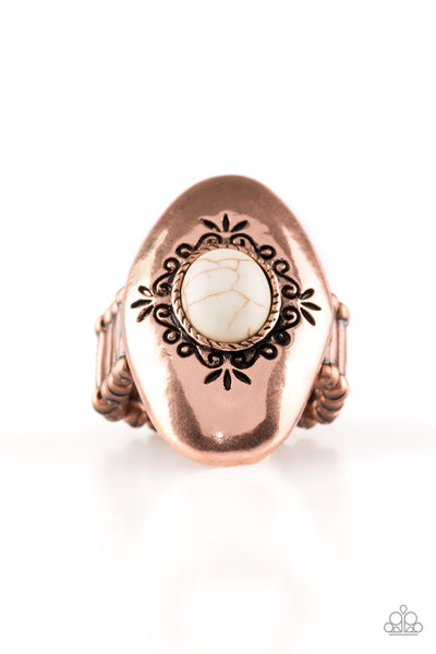 Paparazzi Accessories Stone Gardens - Copper Ring