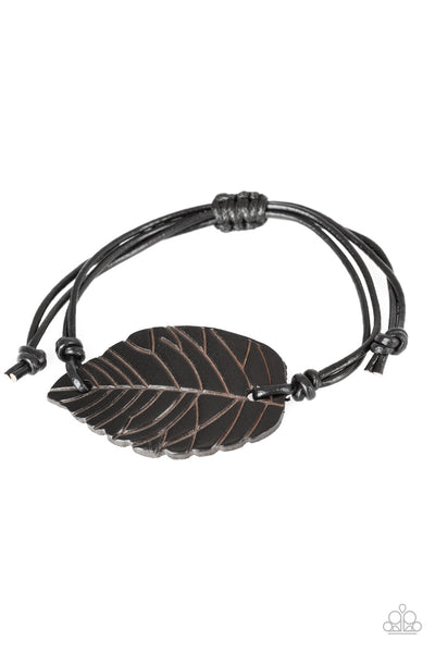 Paparazzi Accessories Forest Forager - Black Bracelet 