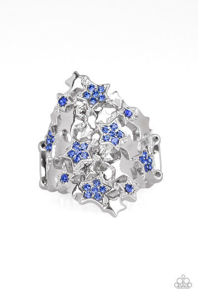 Paparazzi Accessories Star-tacular, Star-tacular - Blue Ring