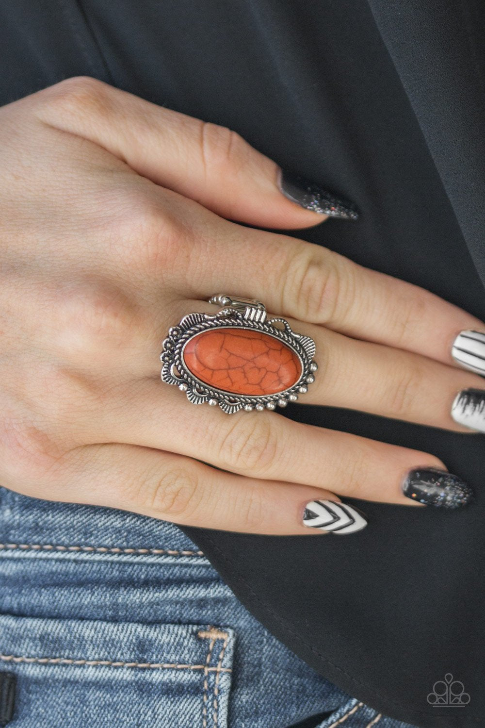 Paparazzi Accessories Open Range - Orange Ring