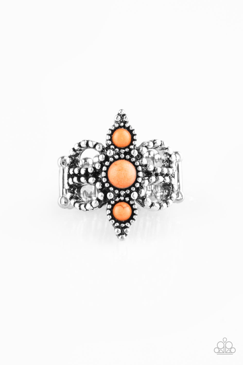Paparazzi Accessories Outback Oasis - Orange Ring