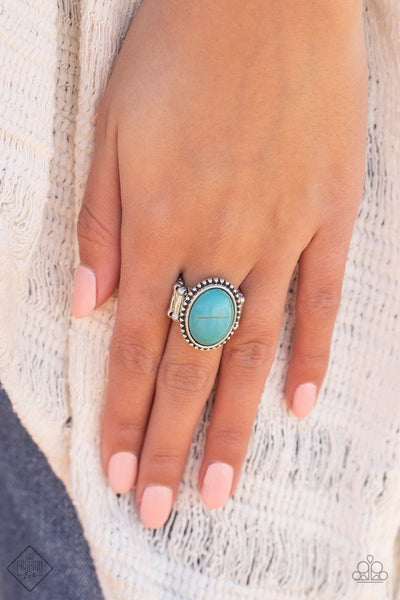 Paparazzi Accessories Bountiful Deserts - Blue Ring