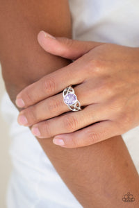 Paparazzi Accessories Shimmer Splash - Purple Ring