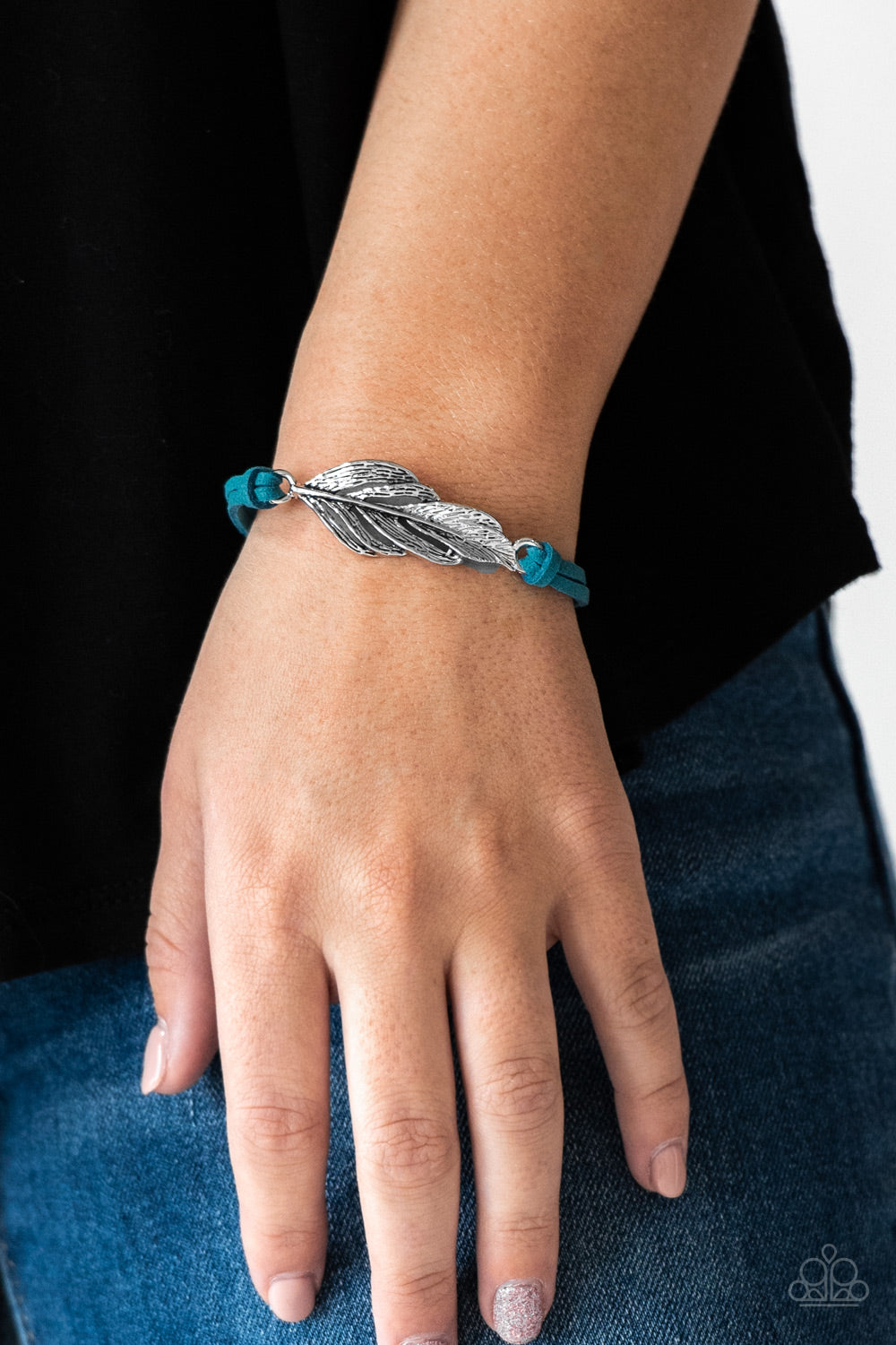 Paparazzi Accessories Faster Than FLIGHT - Blue Bracelet 