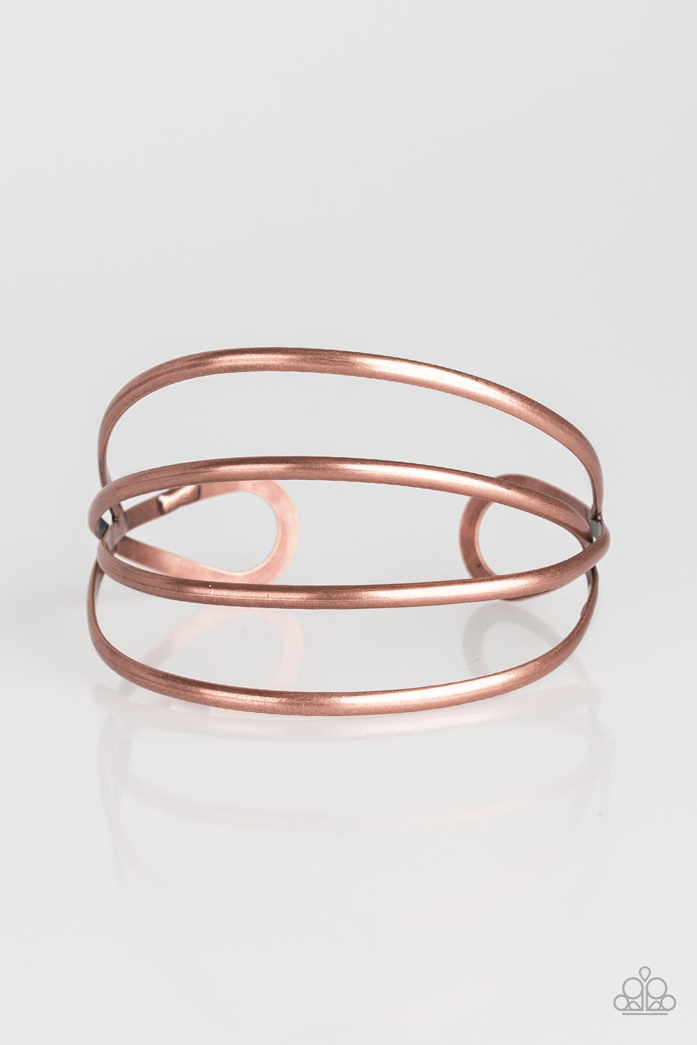 Paparazzi Accessories Take A CATWALK - Copper Bracelet 