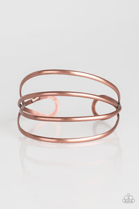 Paparazzi Accessories Take A CATWALK - Copper Bracelet 