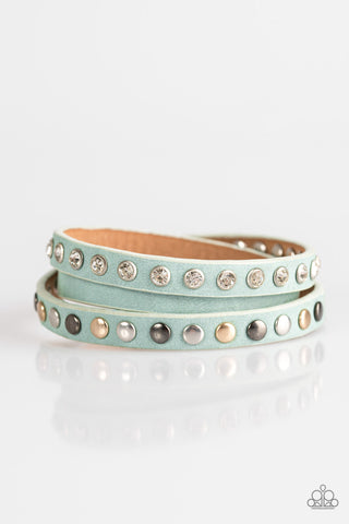 Paparazzi Accessories Catwalk Casual - Blue Bracelet 