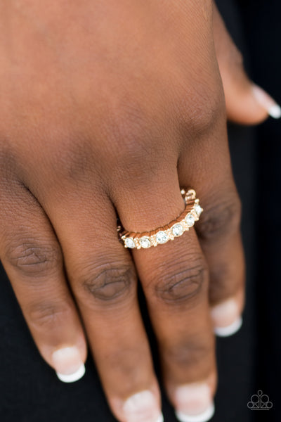 Paparazzi Accessories Glow Goals - Gold Ring